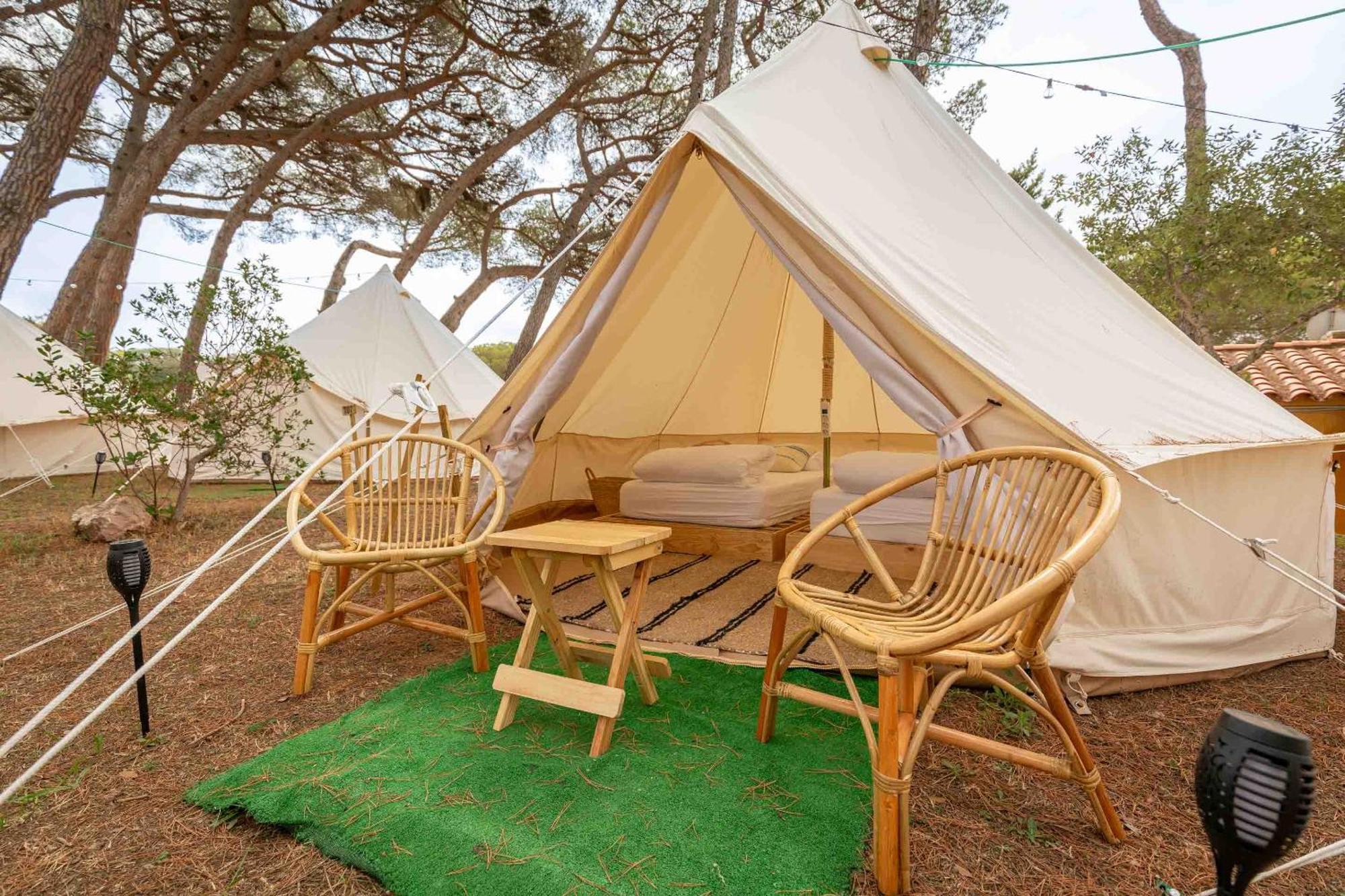 Camping 3 Estrellas Costa Brava Vall Llobrega Bagian luar foto