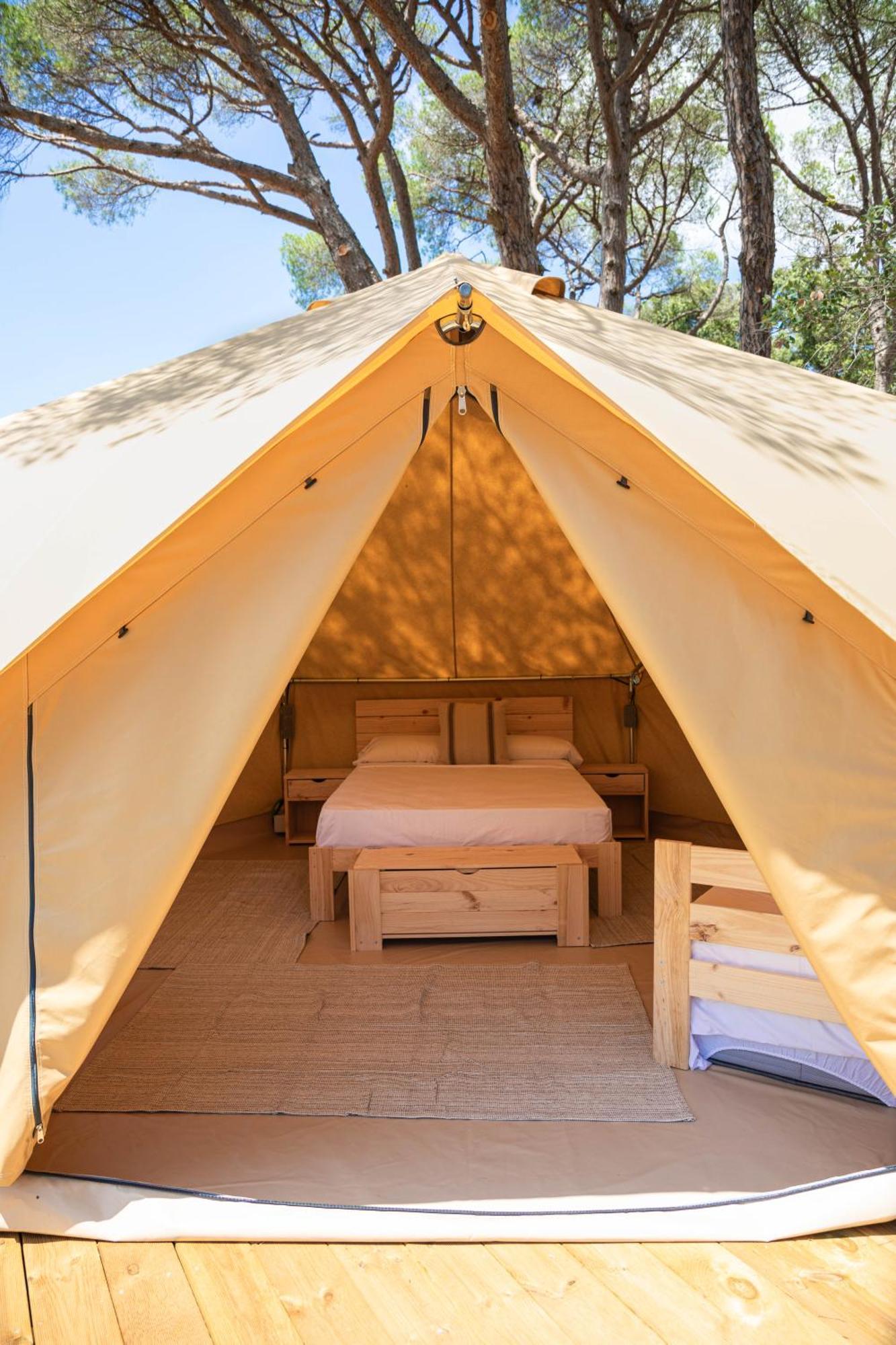 Camping 3 Estrellas Costa Brava Vall Llobrega Bagian luar foto