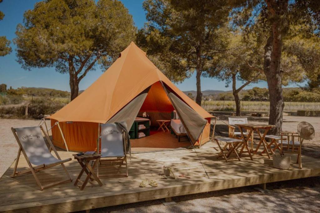 Camping 3 Estrellas Costa Brava Vall Llobrega Bagian luar foto
